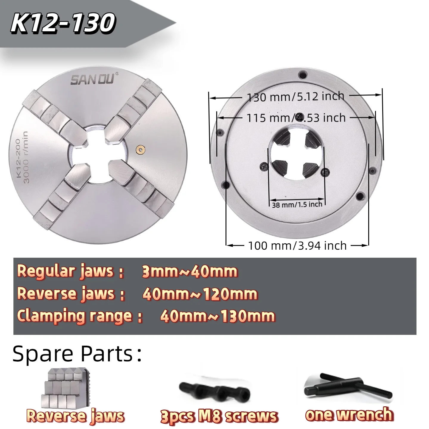 Sanou K12-80/100/12…