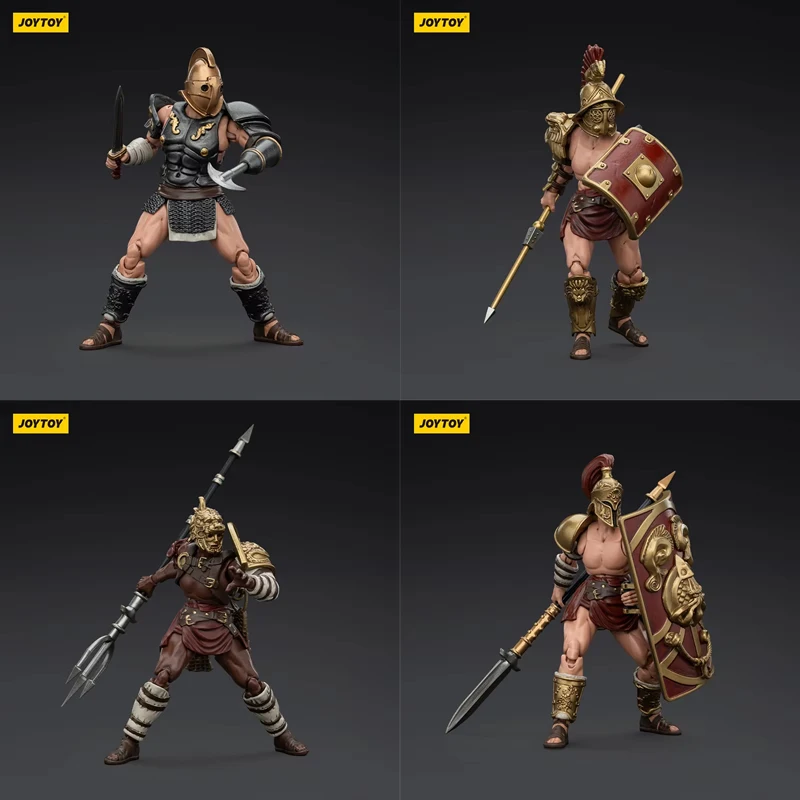 

Joytoy Dark Source Dispute Roman Gladiator 1:18 Scale Collectible Action Figures Set Toy Soldiers for ACG Decoration Gift