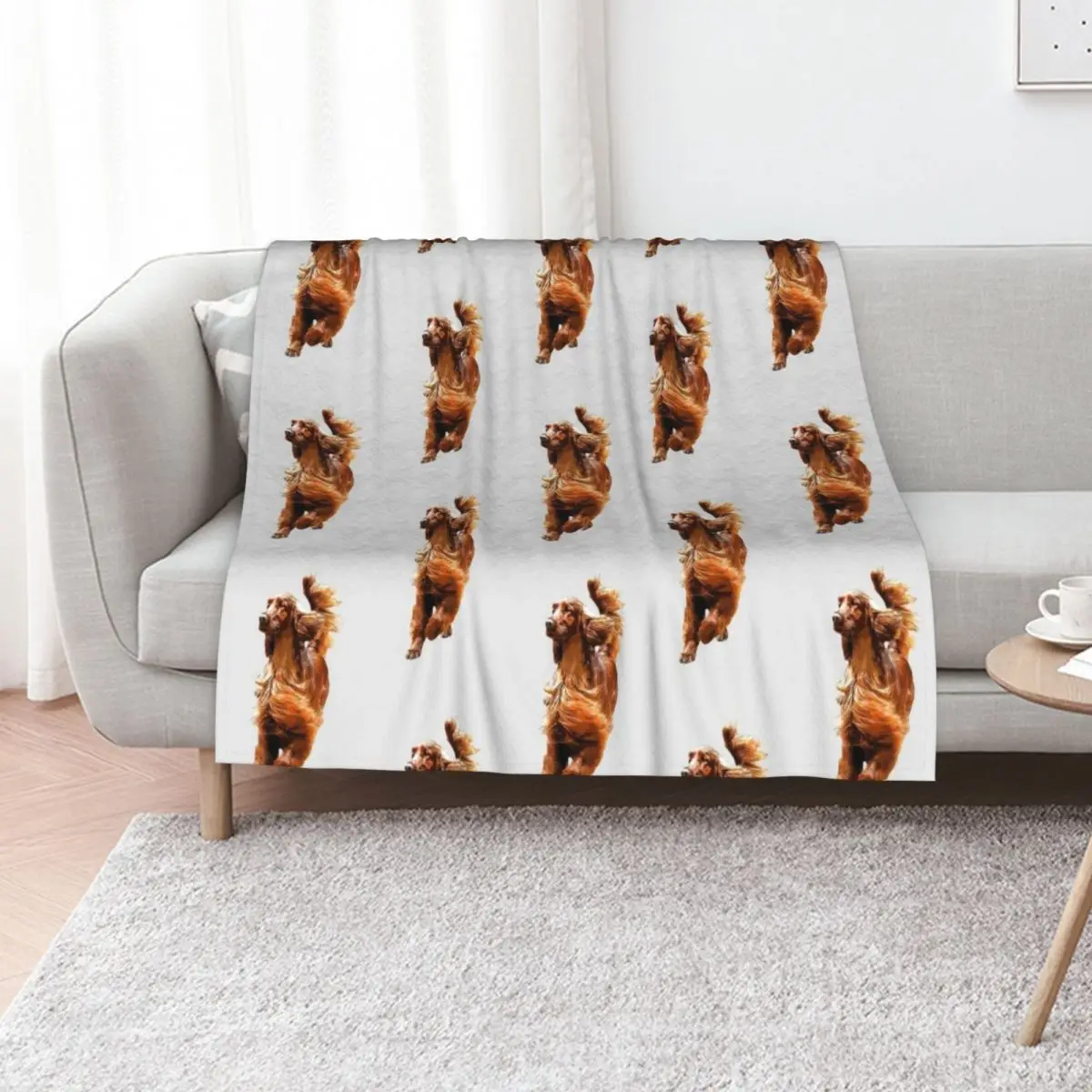 

Irish Setter - Glamorous Dog! Throw Blanket halloween Luxury Brand heavy to sleep cosplay anime Blankets