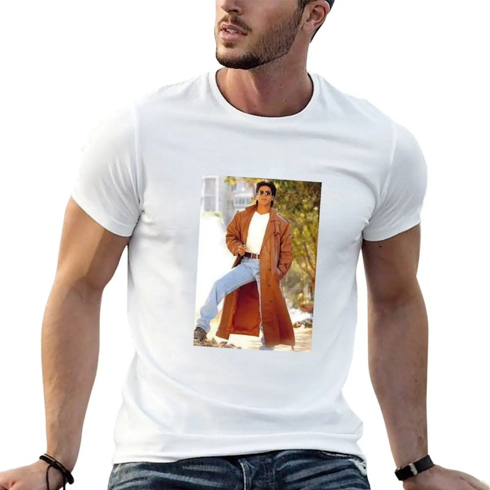 

shirts cotton cotton Rukh man 100% t shirt designer Shah shirt man t t T-Shirt Khan