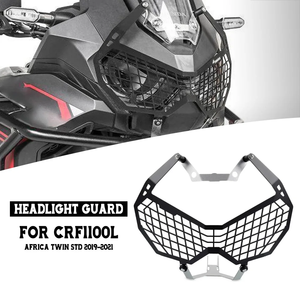 

Motorcycle Accessories FOR HONDA CRF1100L AFRICA TWIN STD 2019 2020 2021 Stainless Steel Headlight Protector Guard Mesh Grille