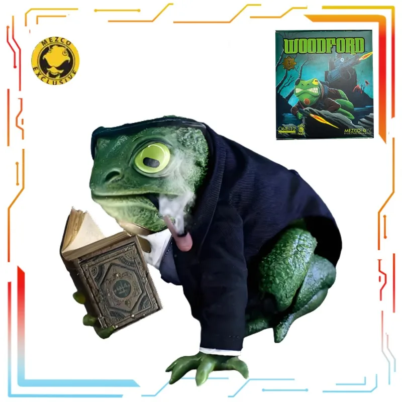 

MEZCO оригинальный 1/12 готовый продукт подвижная изысканная фигурка Woodford Frog Butler аниме игрушки модель фестивальный подарок для мальчиков