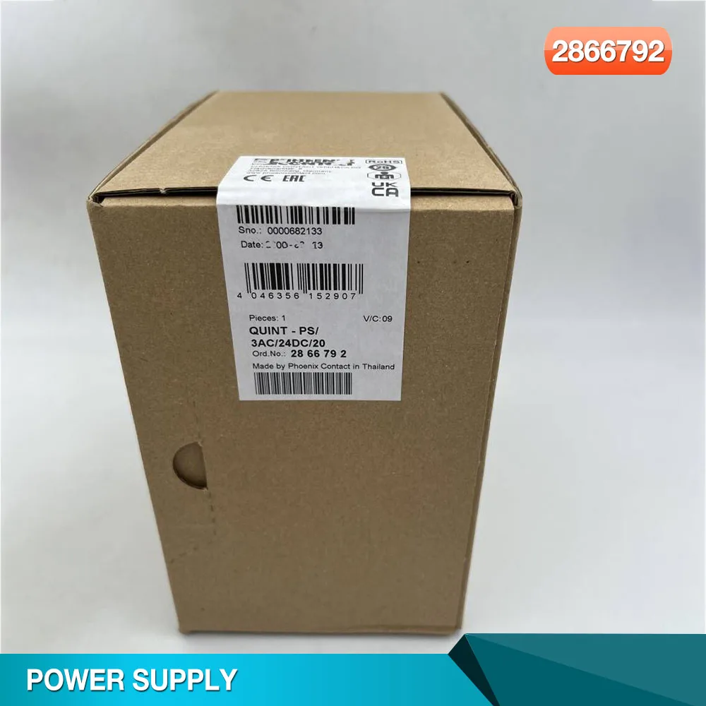 

For Phoenix Power Supply QUINT-PS/3AC/24DC/20 2866792