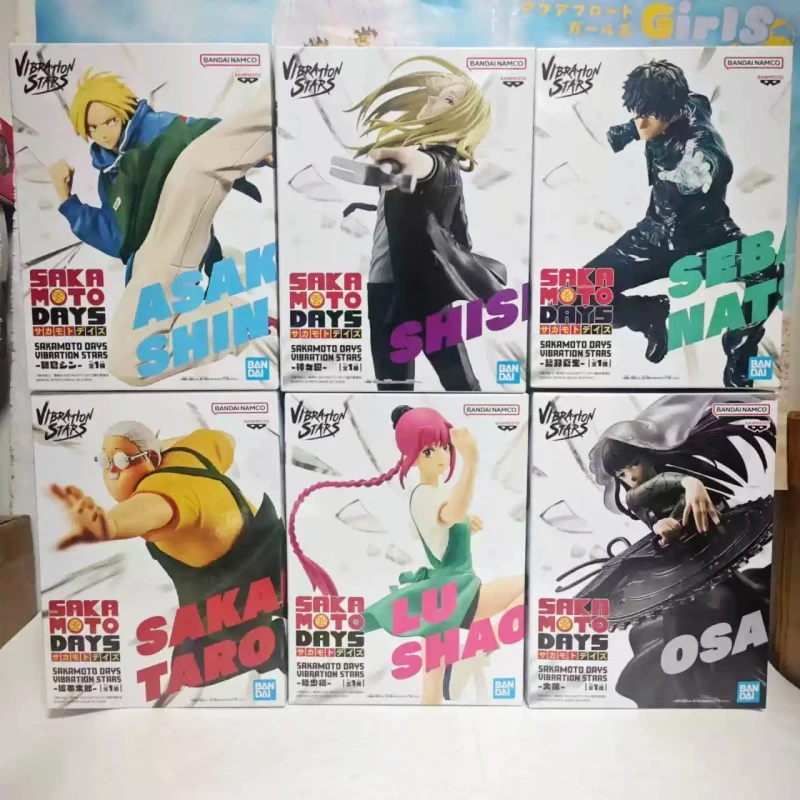 Hot Genuine Sakamoto Days Sakamoto Taro Action&Sitting Figure Anime Mascot Desktop Ornament Premium Collect Model Toy Ideal Gift