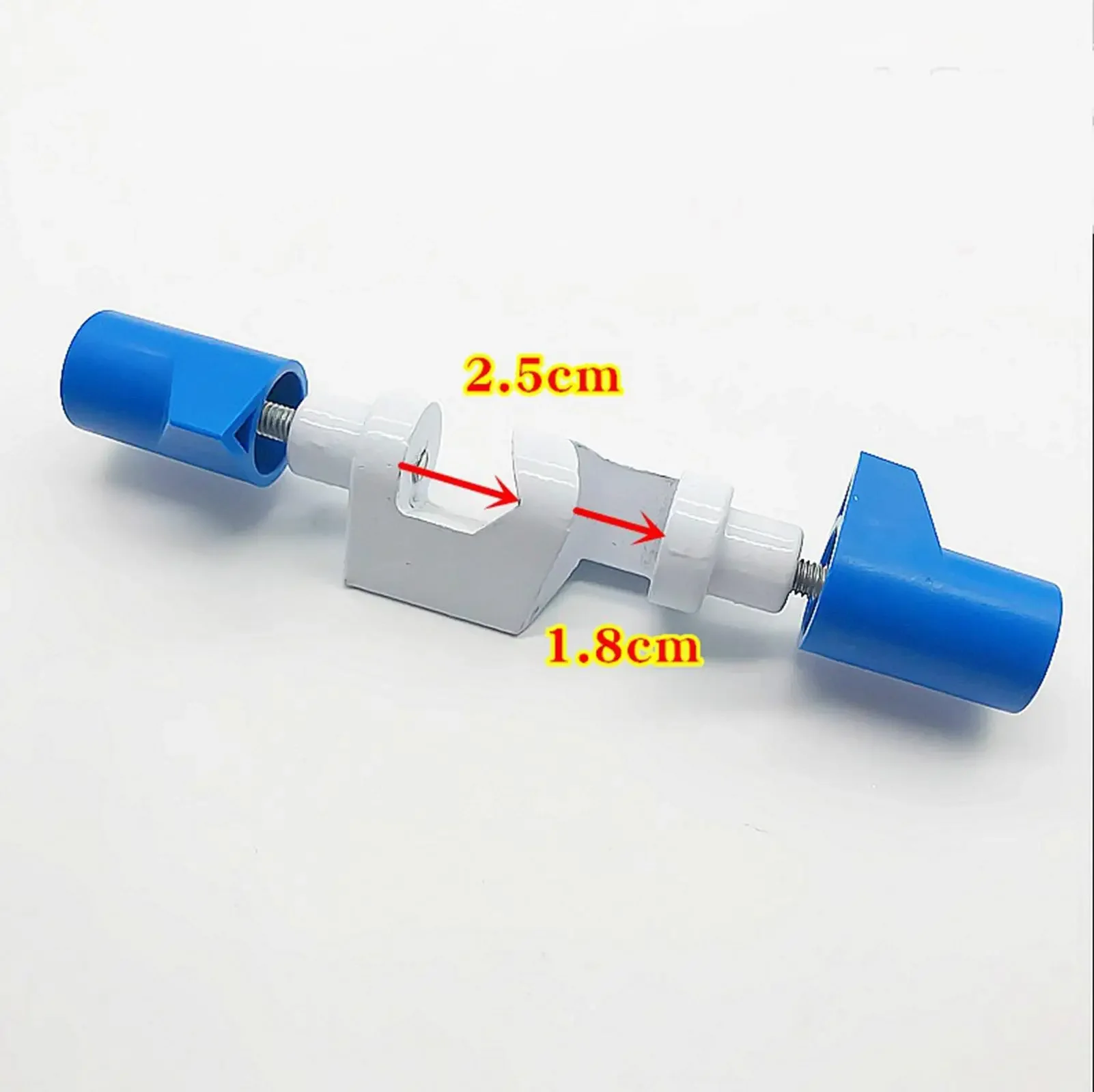 Holder 0.3-2.5mm Zine Alloy Stand Double Top Vane Folder Clamp Formwork LaboratoryChemistry Kit Tools