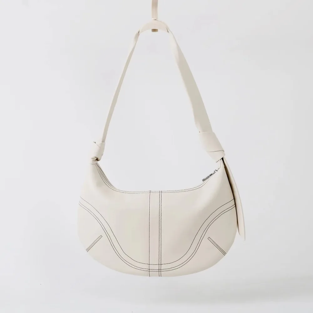 

Women's Tote Bags 2025 New Spring Autumn Genuine Leather Crossbody Bags Fashion High Quality Women Bag Hobos
