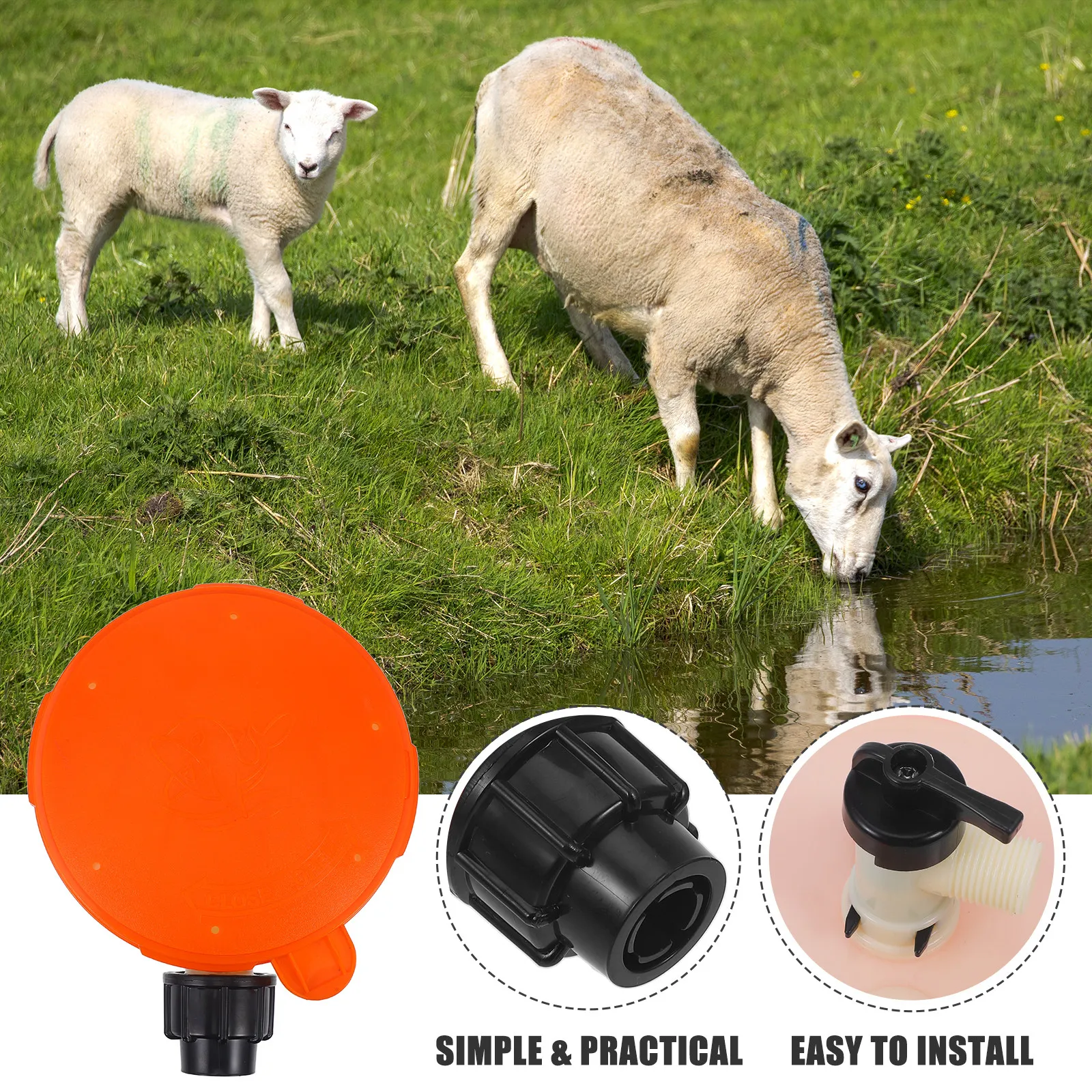 自動給水制御装置、給水器、家畜用給水器、灌漑バルブ、液体タイ - Livestock Water Trough Float Valve のレビューと価格