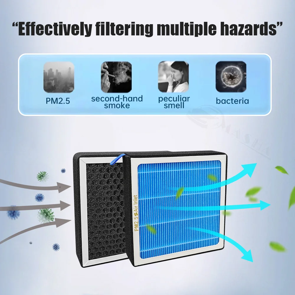 HEPA Cabin Air Filter For Chevrolet Blazer Bolt EV/EUV Camaro Onix Air-Filters Activated Carbon Conditioner Replacement Kits view 4