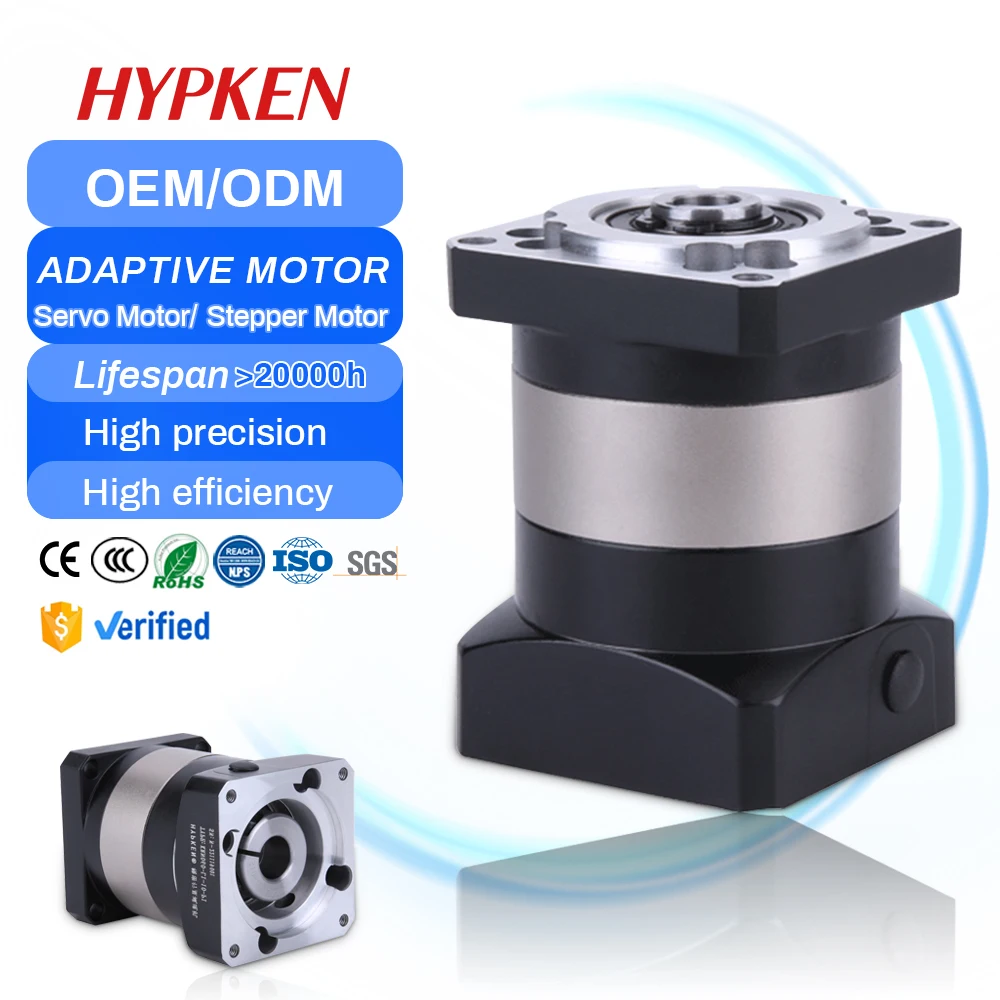 HYPKEN KRN090-L1 750 Вт Стандартный серводвигатель Дифференциальный планетарный редуктор коробки передач Специальный ODM Поддержка