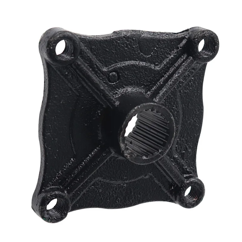 AliExpress NONE Rear Wheel Hub Rim Flange Seat with 24 Teeth 4 Bolt for Quad Bike 50cc 200cc 250cc UTV Parts for Guggy Go Kart