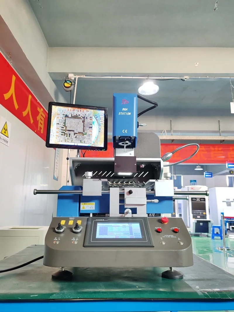 BGA Rework Soldering Station Align System  G750 Mobile Phone Chip Repairing Machine 5200W 3 Zones Solder Welding Tool for Game