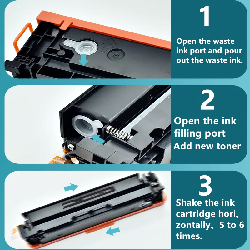 خرطوشة حبر 106A W1106A W1106 1106A متوافقة مع خرطوشة HP Laser MFP 135a 135w 137fnw Laser 107a 107w خرطوشة سوداء عالية الإنتاجية