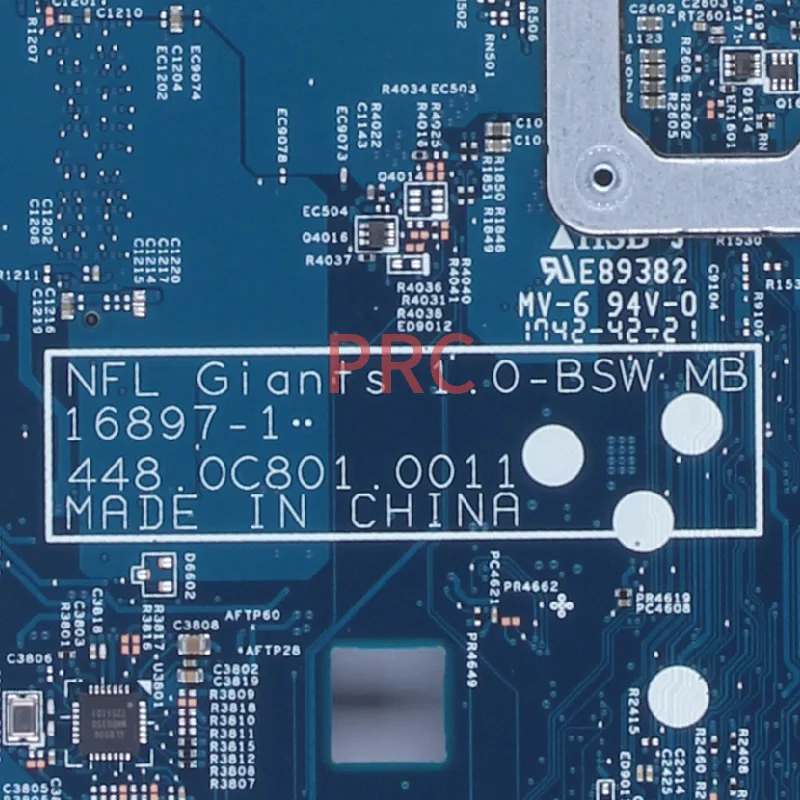16897-1 For HP Pavilion 17-BS 17-bs010nr Laptop Motherboard 925622-601 925621-601 N3060/N3710 UMA Notebook Mainboard Test Good