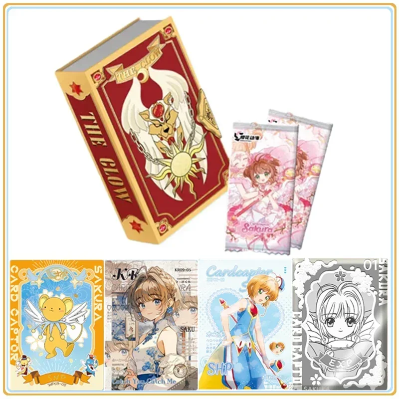 

Sakuratoys VOL.1 Cardcaptor Sakura Cards Anime Collection Cards Mistery Boxes Board Games Toys Birthday Gifts for Boys and Girls