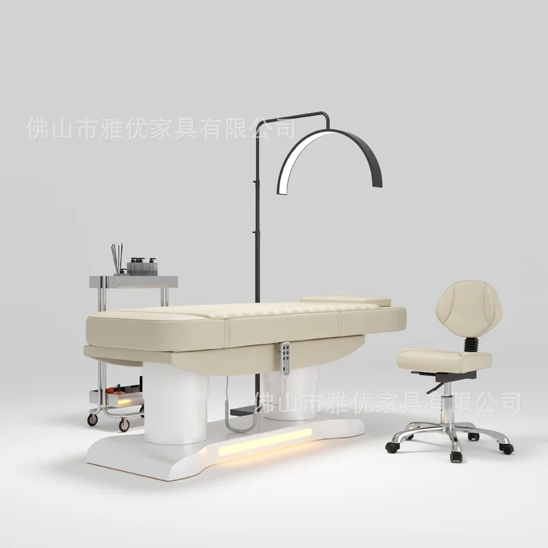 Beauty BedElectric , Beauty Salon Facial Treatment , Spa Massage , Constant Temperature Heating Therapy Bed, And Micro-Inj