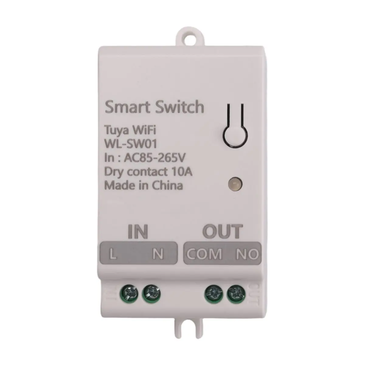 A73T Tuya Smart WiFi Dry Contact Switch Module 10A Home Universal DIY Breaker Relay Work with Smart Life AC 85-265V