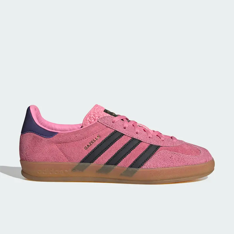 Adidas Originals Women Sneakers IE7002 Low Top Suede Leather Lace Up Fabric Lining Gum Sole Retro Board Shoes