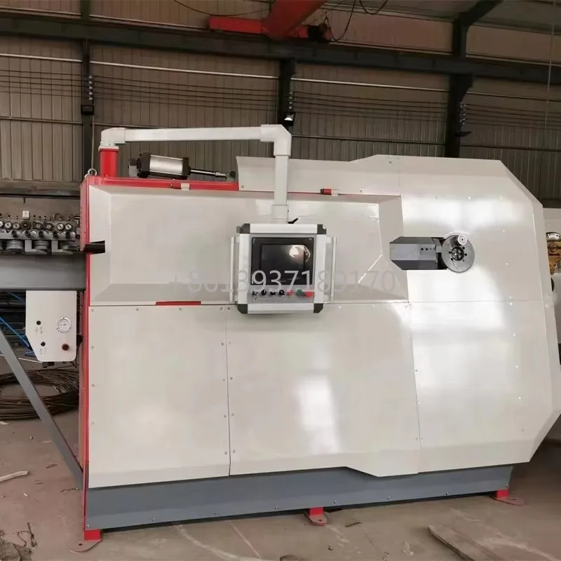 High-Speed 4-10mm Rebar Stirrup Bender Automatic Steel Bar Hoop Making & Cutting Machine with Motor Core Component