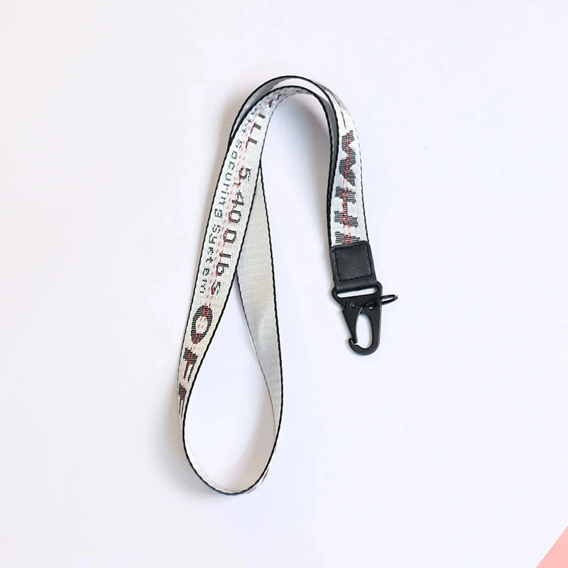 Portachiavi in corda intrecciata Negozio Portachiavi con cinturino da polso in nylon Portachiavi con chiave automatica Clip a molla in acciaio Cordino Accessori auto Portachiavi