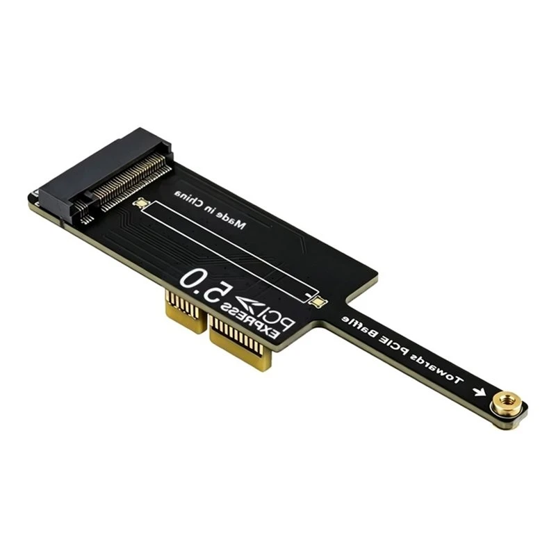 Stylish-Pcie 5.0 X1 To Nvme Adapter Card 64Gbps Gen5 Ready