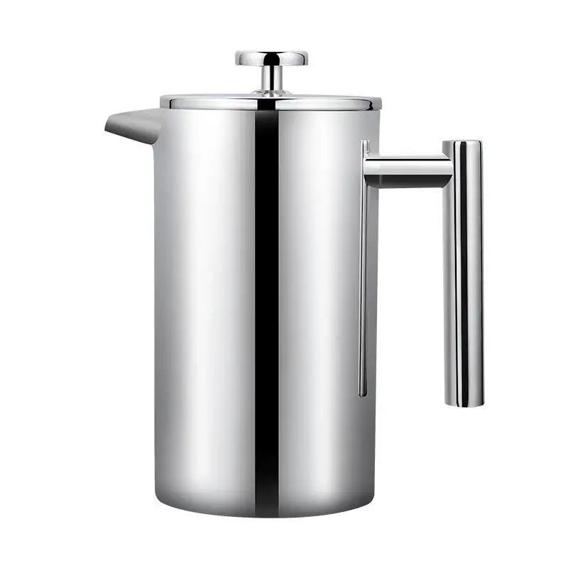 Song Bean 800ml/1000ml Stainless Steel French Press / Pour-Over Coffee & Tea Pot (with Filter)