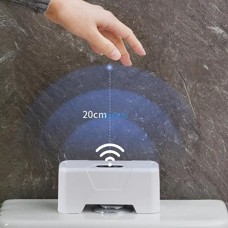E15A None Contact Automatic Toilet Flushes Button Toilets Flushers Easy Installation
