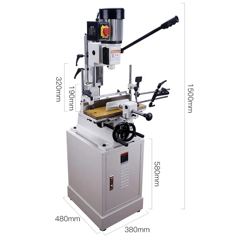 The Manual and Automatic Mortise and Tenon Machines Used in Woodworking for Wood Processing and Drilling Are Wear Resistant