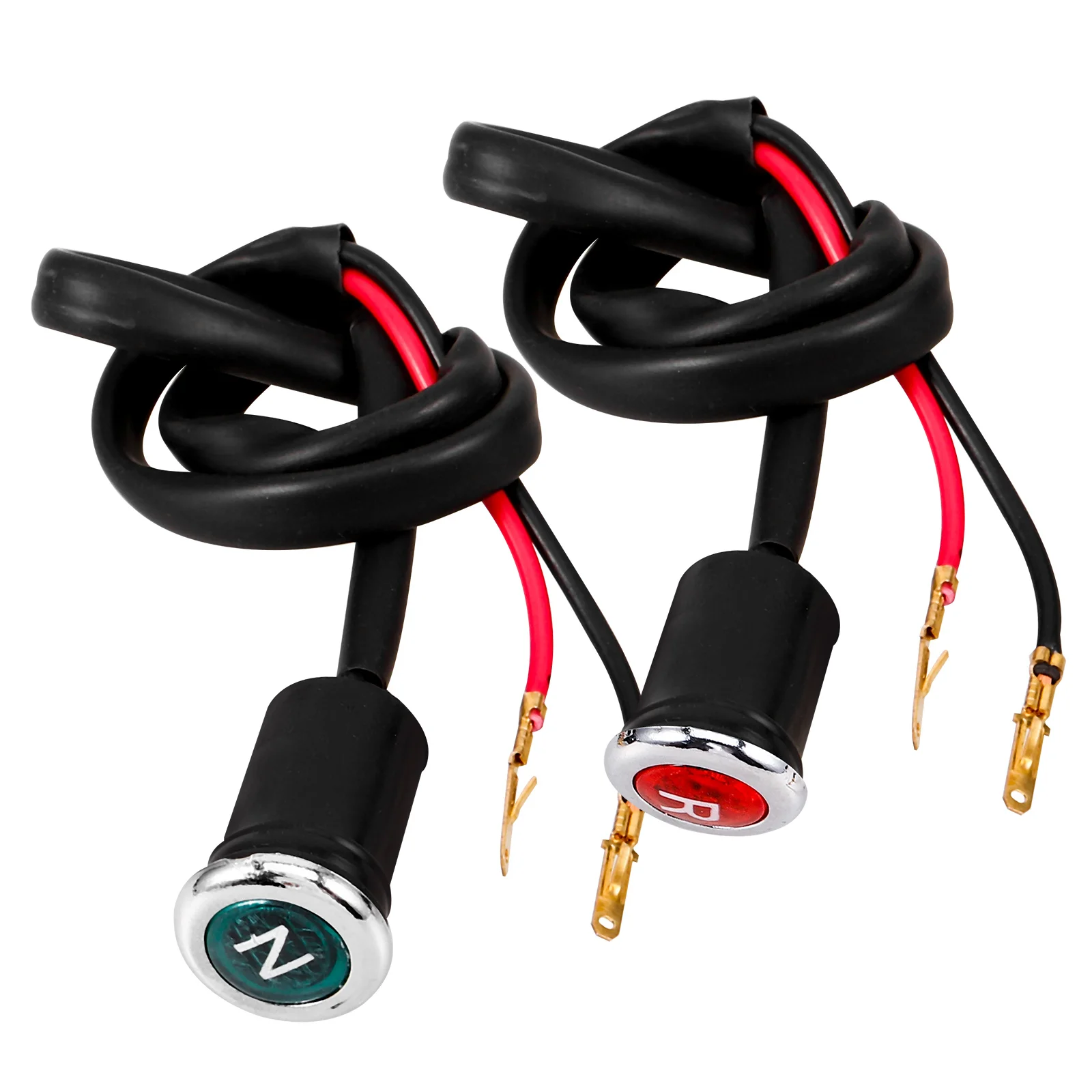 

1Pair Motorcycle Gear Indicator Light High Visibility Neutral Reverse Indicator for Atv Motorbike Gear Shift Safety Enhancement