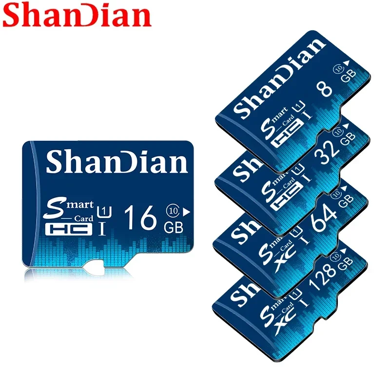 5PCS/lot TF SD Card Class10 Memory 32GB 64GB 128GB High Speed Write Super Compatibility Phone Camera Meomory Card for Phone