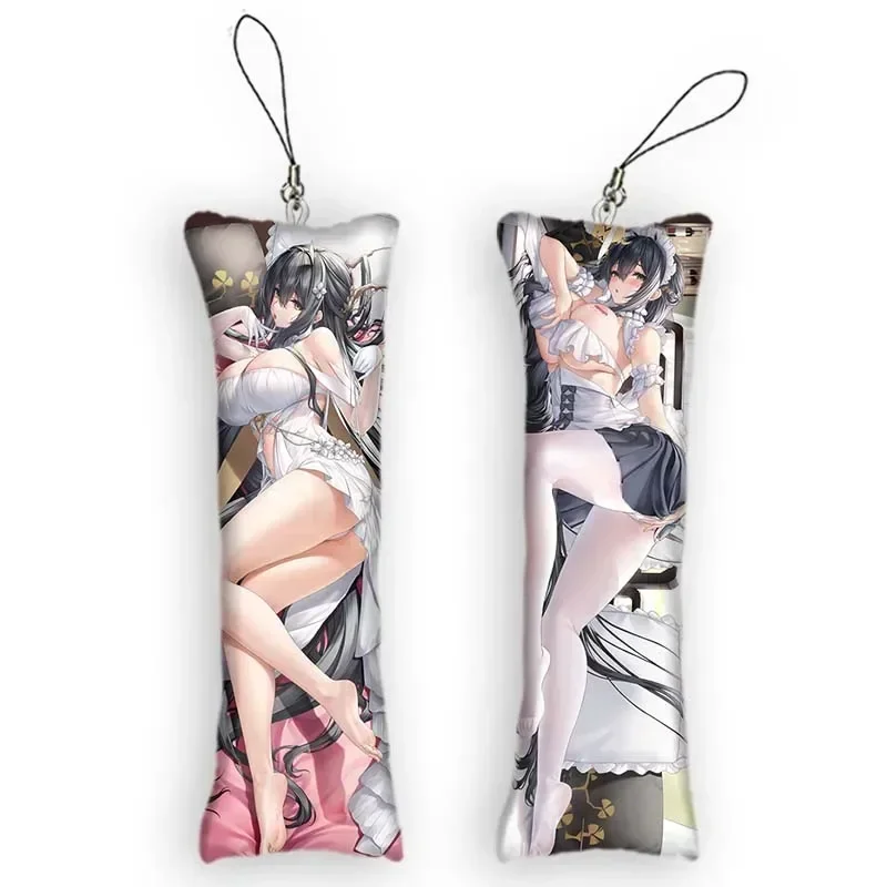 New Pattern Hot Selling Item Azur Lane HMS Indomitable Dakimakura Mini Keychain Cosplay Pendant 3D Printed Ornament Cute Small