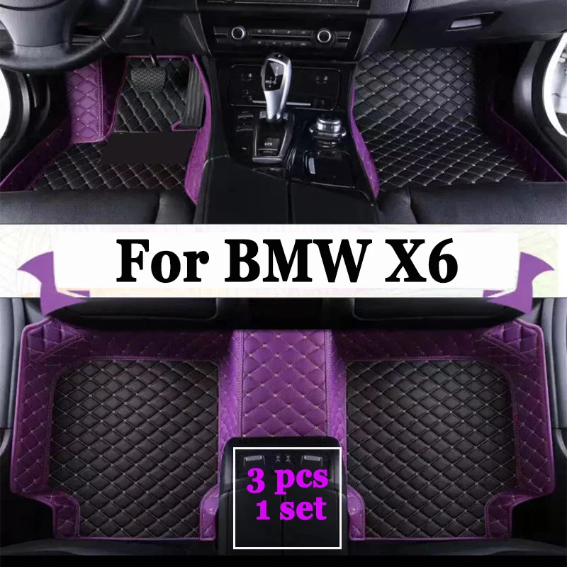 

Автомобильные коврики на заказ для BMW X6 E71 E72 F16 F86 G06 G96, автомобильные ковры, аксессуары для ног