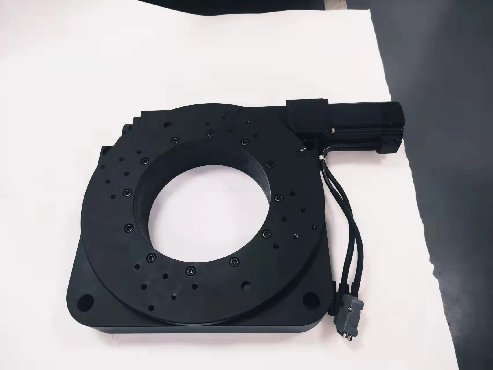 Precision Servo Motorized Rotary Stage Diameter 300mm Electric Rotary Stages Worm Gear Other Optical Instrument
