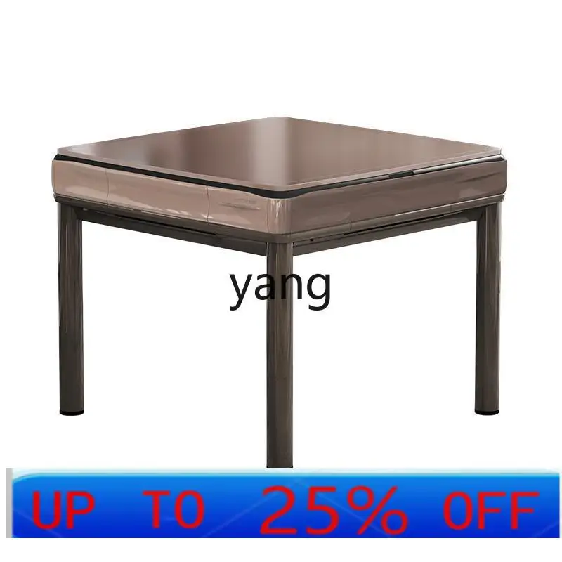 

LTT автоматическая машина для маджонга, бытовой обеденный стол, встроенная бесшумная электрическая шахматная комната двойного назначения и карточная