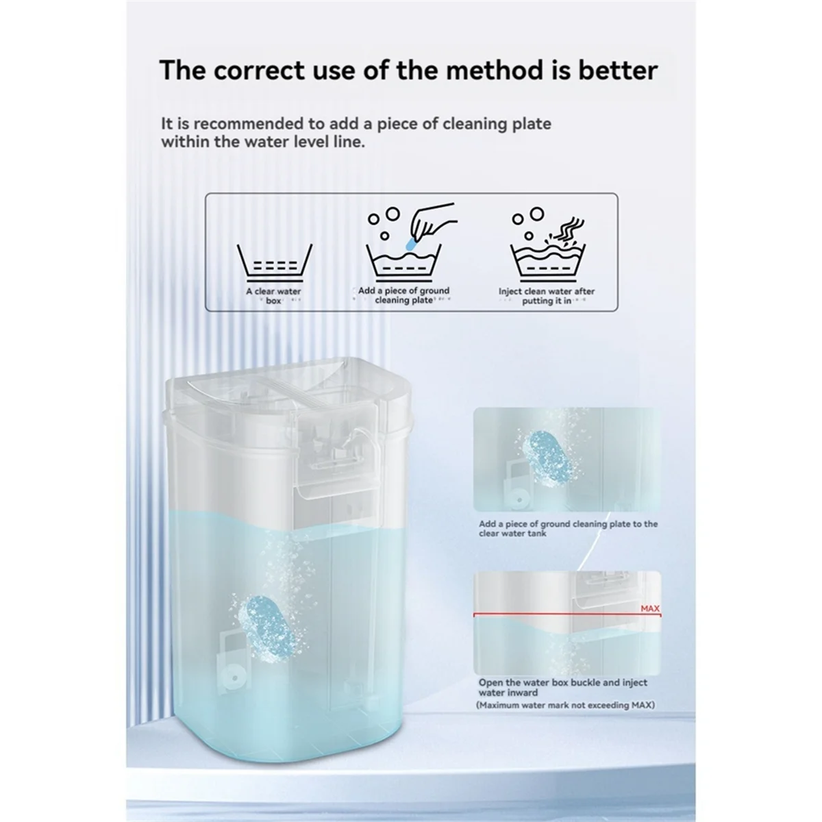 30PCS Flooring Cleaning Tablets All-Purpose for Narwal J4/J4 Lite /J3 Vacuum Household Cleaner Tablets Parts—A19G