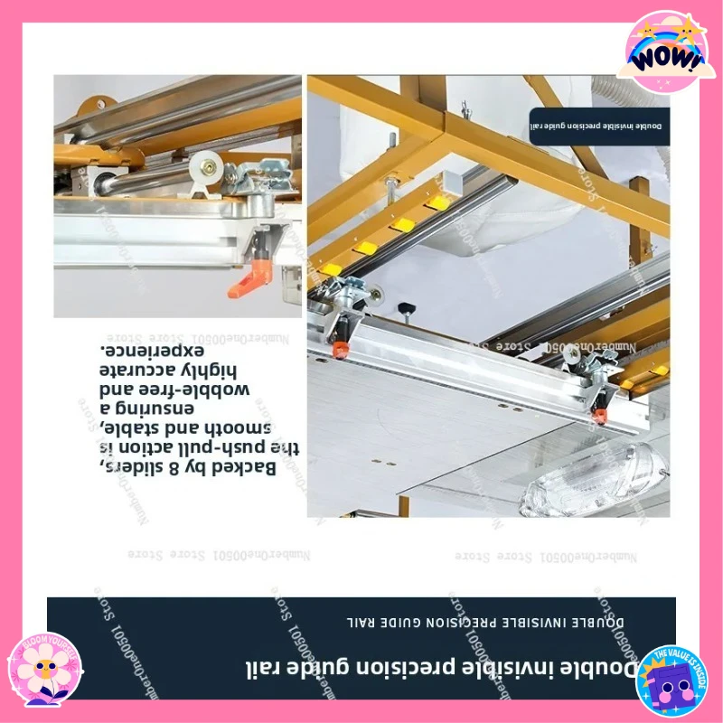 

Настольная пила JZY JT-6 с двумя бесщеточными лезвиями и складным столом, портативная раздвижная пила для деревообработки, без пыли