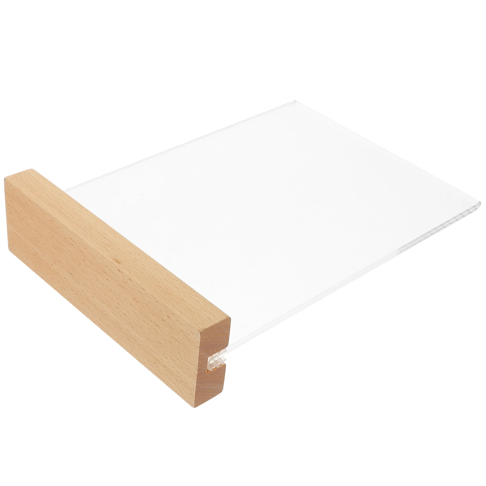 

Acrylic Display Stand A5 Vertical Base Poster Holder Menu Sign Rack For Store Supermarket Exhibition
