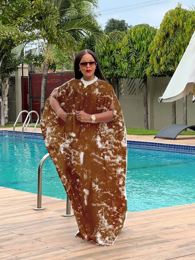 Custom Elegant Classic African Print Robe, Plus Size Style for All Seasons Formal Occasion