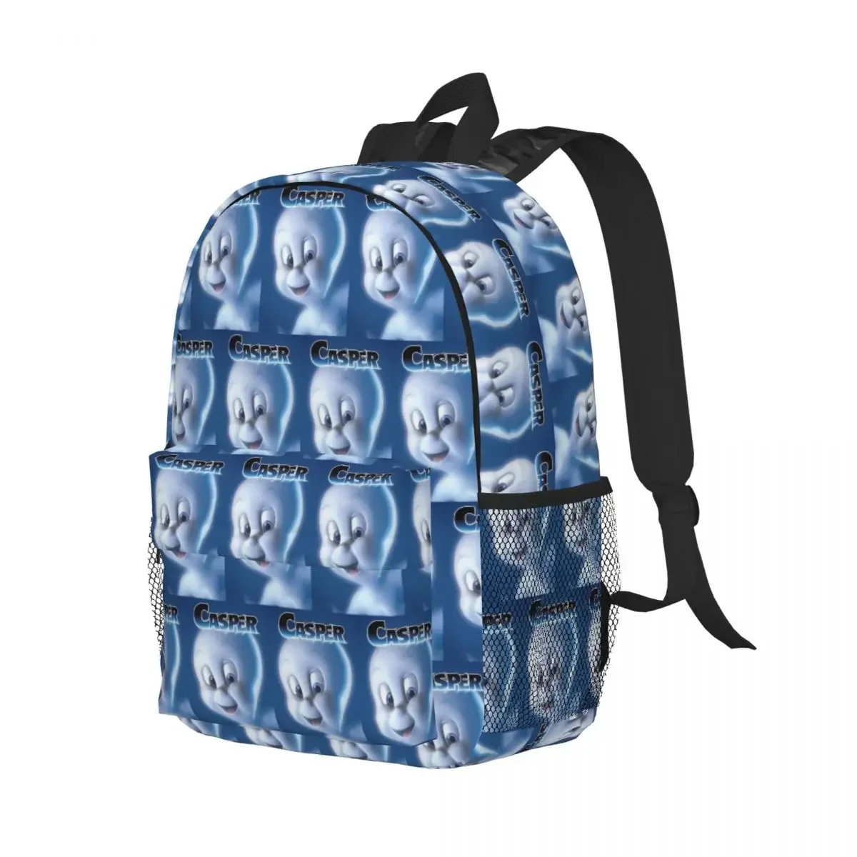 

The Friendly Ghost Casper Backpack Student Boys Girls BookBag Kids School Bag Computer Shoulder Bags for Men Women