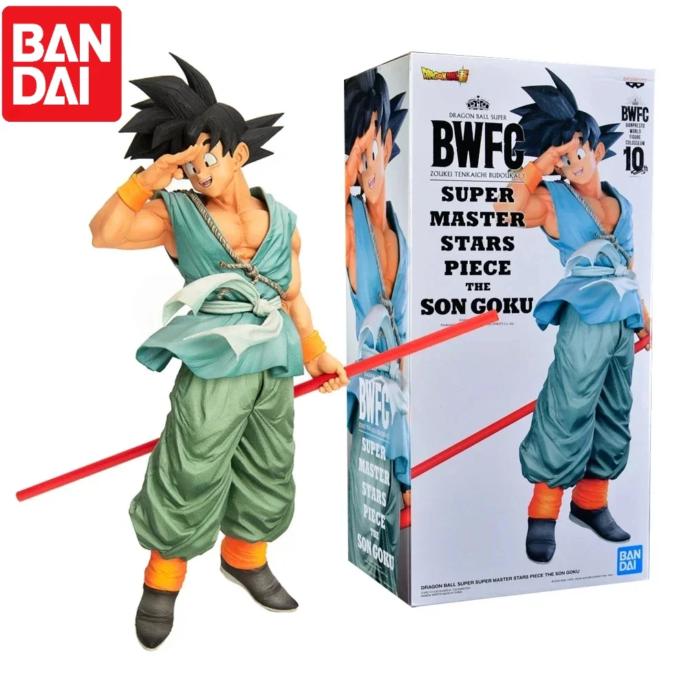 Anime Dragon Ball Z Goodbye Son Goku Figure Model Toy Super Zoukei Tenkaichi Budoukai 10th Anniversary Super Master Stars Piece