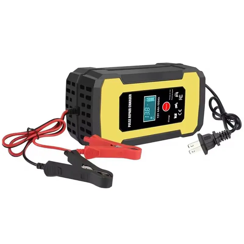 

Better-Car Battery Intelligent Pulse Repair LCD Display For Auto Motorcycle 12V 6A Cycle GEL Lead-Acid US Plug