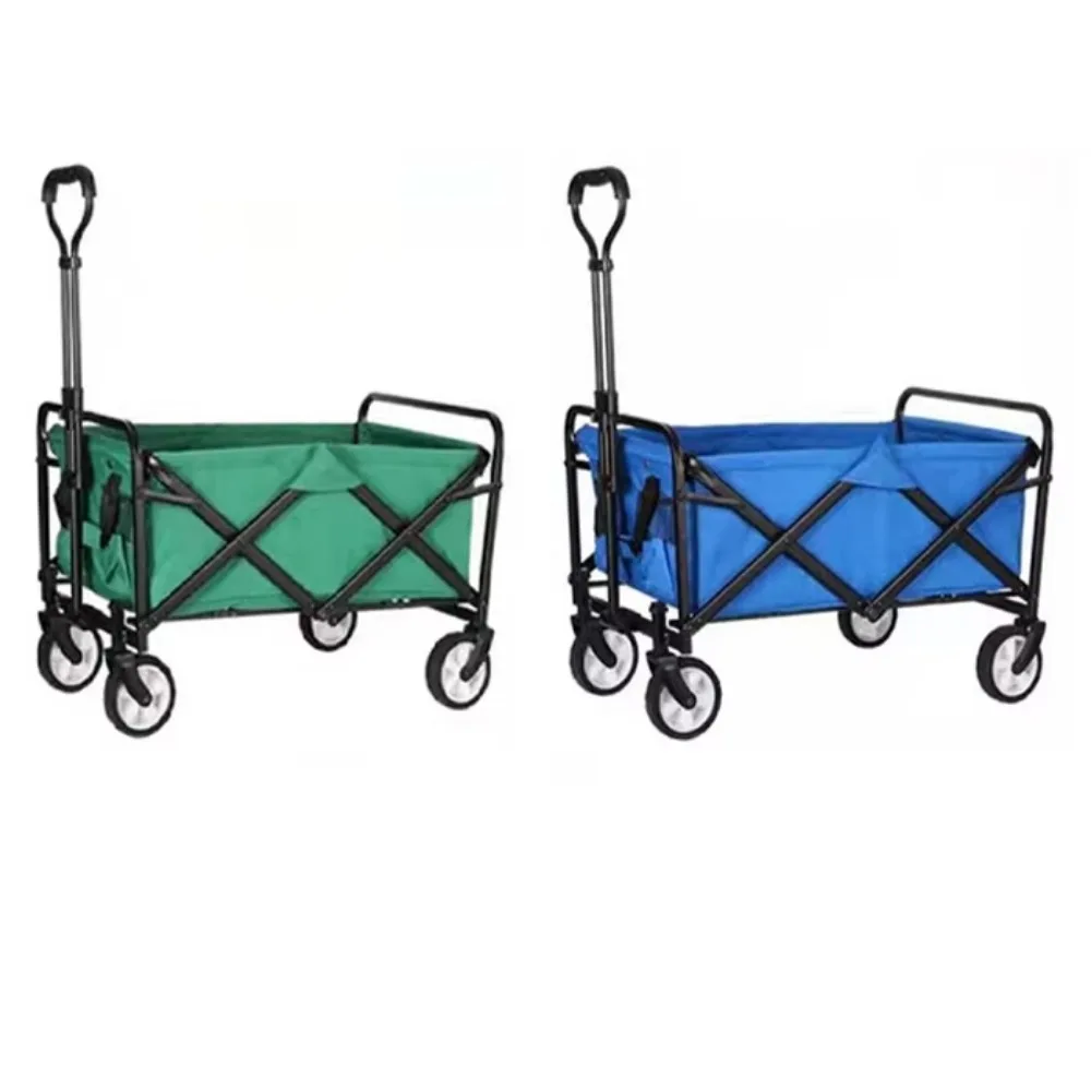 Heavy  Collapsible folding wagon garden cart outdoor Utility wagon cart foldable wagon for camping