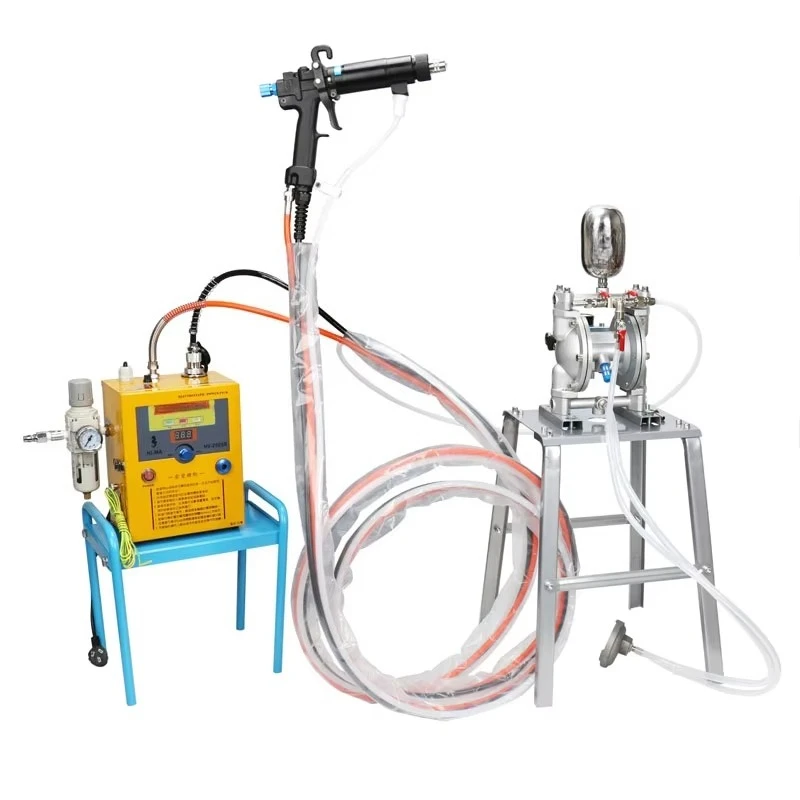 Paint Coating Electrostatic Pressure Manual Static Spraying Gun Oily Lacquer Paint Gun