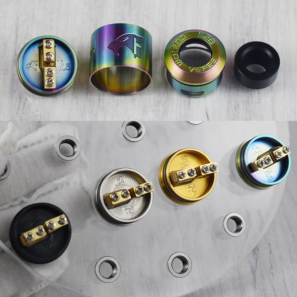 

Атомайзер Wolfcoolvape RDA Goon v1.5, 24 мм, для электронных сигарет, испаритель