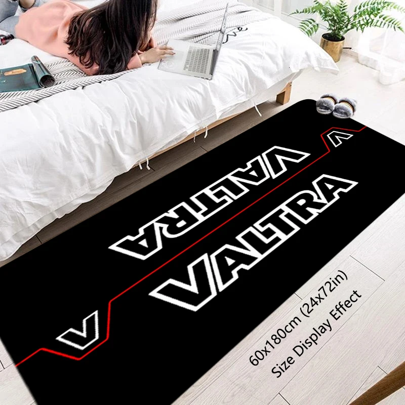 Doormat Flannel Floor Mat Valtras Machine Indoor Foot Rug Bedside Mats Kitchen Corridor Water Absorb Carpet Ideal Balcony Decor