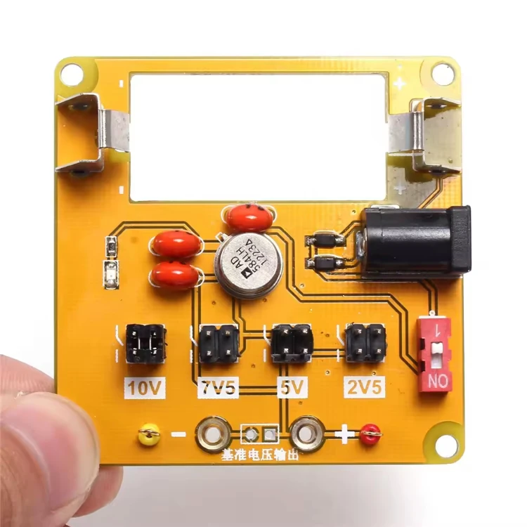 4-Channel AD584 High Precision Voltage Reference Module AD584LH Precision reference voltage source 2.5V 7.5V 5V 10V PCBA Board