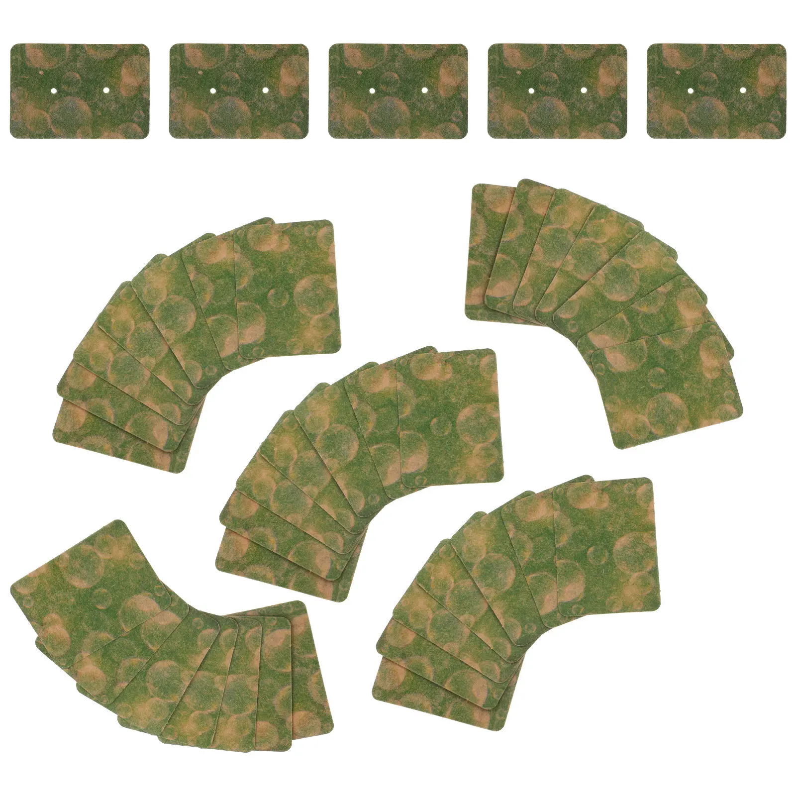 

100 шт. картонных держателей для серег для розничной продажи ювелирных изделий оптом