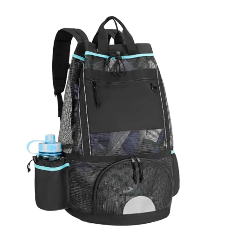 

Scuba Diving Backpack XL Mesh Dive Bag for Snorkeling Gear Mask Fins Snorkel with Shoe Compartment and Wet and Dry Separation B