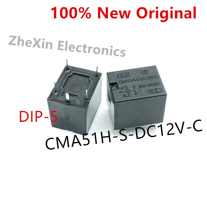 10PCS/Lot   CMA51H-S-DC12V-C 、CMA51H-S-DC24V-C 、CMA51H-S-DC5V-C  DIP-5  20A  New original Car Relay A set of transformations