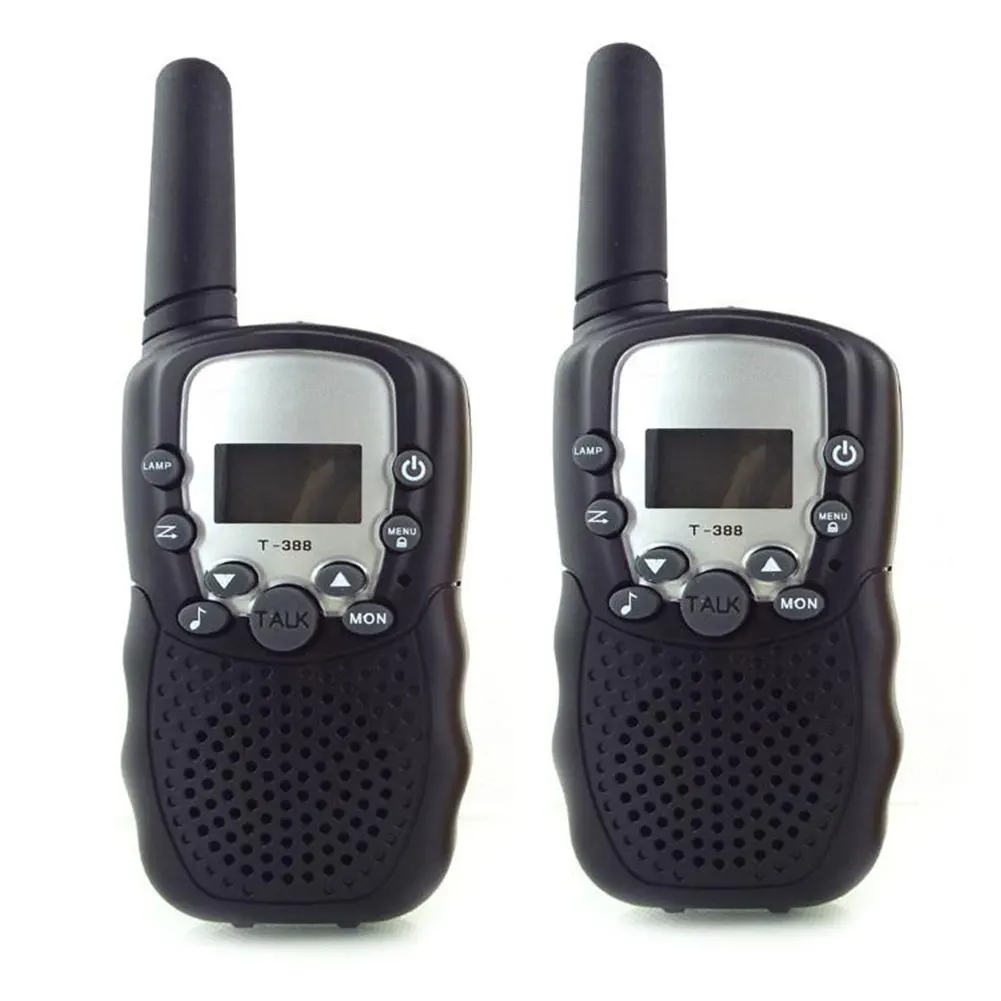 UHF Long Range Handheld Transceptor para Crianças, 22 Canais, Brinquedo Walkie Talkies, Rádio em Dois Sentidos, Presente Dos Miúdos, 2 Pcs por Conjunto