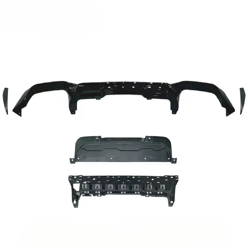 

Подходит для BMW X4 Surround G02, поздняя модель 22, F98 X4M, передний и задний бампер в сборе, четыре насадки на выхлопную систему, большой объем